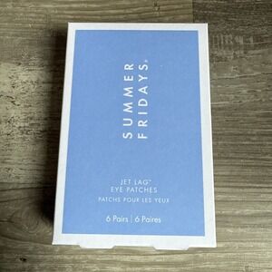 Summer Fridays Jet Lag Eye Patches (6 Pairs)   NEW IN BOX